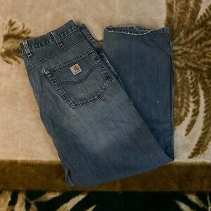 Carhartt Denim Blue Work Pants